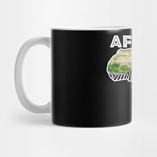 African Wildlife Continent Zebra Stripes Mug